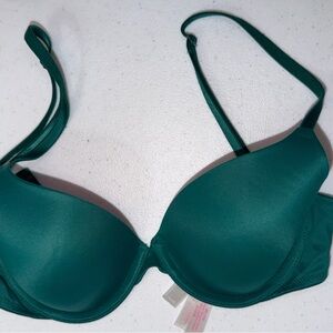 PINK Victoria's Secret Deep Green Bra
